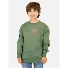 MAUI AND SONS - Poleron CR Wiwa Verde Infantil - Verde