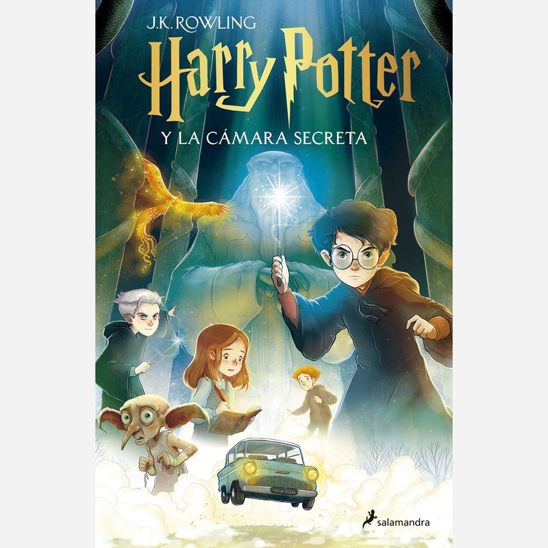 PENGUIN RANDOM HOUSE - Libro Harry Potter Y La Cámara Secreta Ilustrado