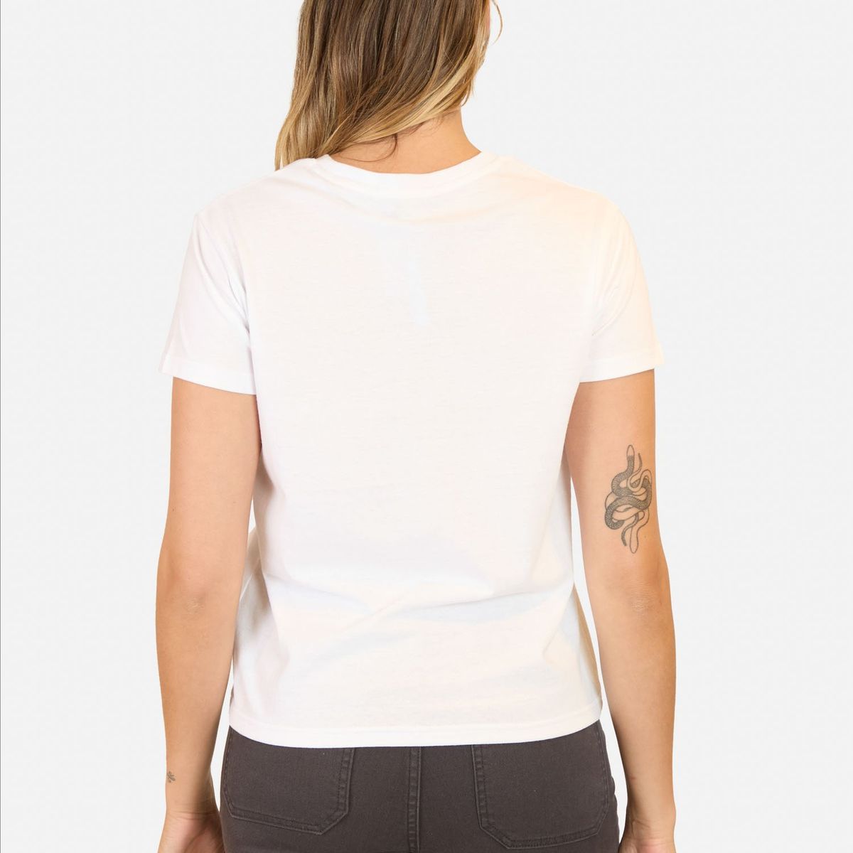 MAUI AND SONS - Polera MC Rhythm Blanco Mujer Maui And Sons