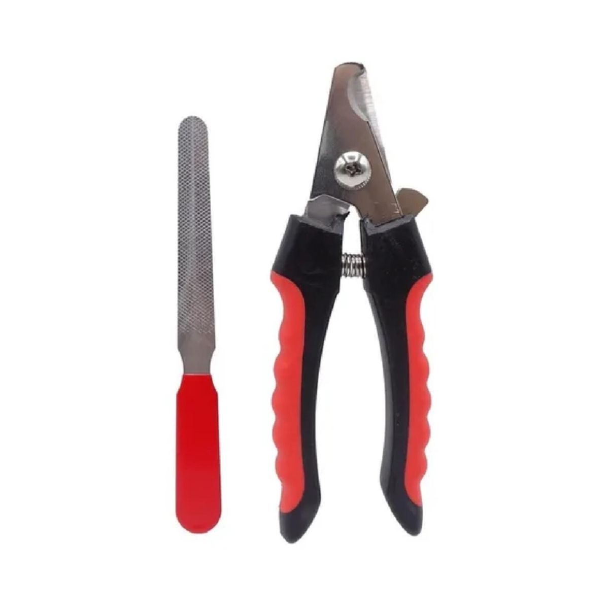 GENERICO - Kit Cortauñas Alicate Con Lima Para Perros Gatos Mascotas