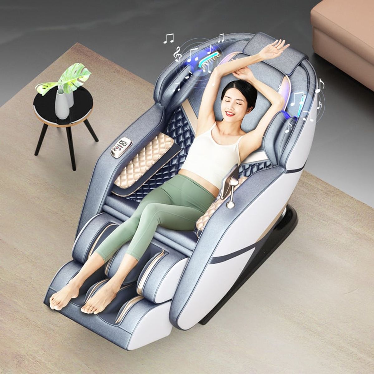 SDFIT - Silla de masaje profesional 15 Intelligent Dual Core - V10