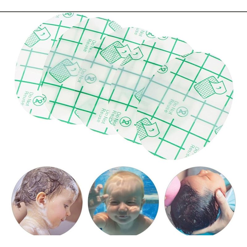 GENERICO - Pack 30 Protectores Impermeable Para Oido Niños Y Bebe Ducha