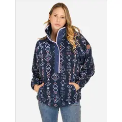 MAUI AND SONS - Poleron Micropolar Coral Multicolor Mujer - Multicolor