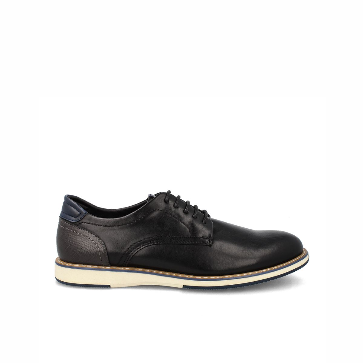 BATA - Zapato Hombre Bata Hugo Negro