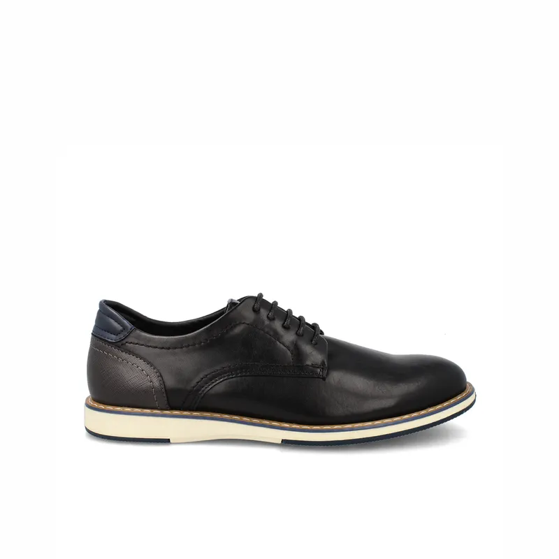 BATA - Zapato Hombre Bata Hugo Negro