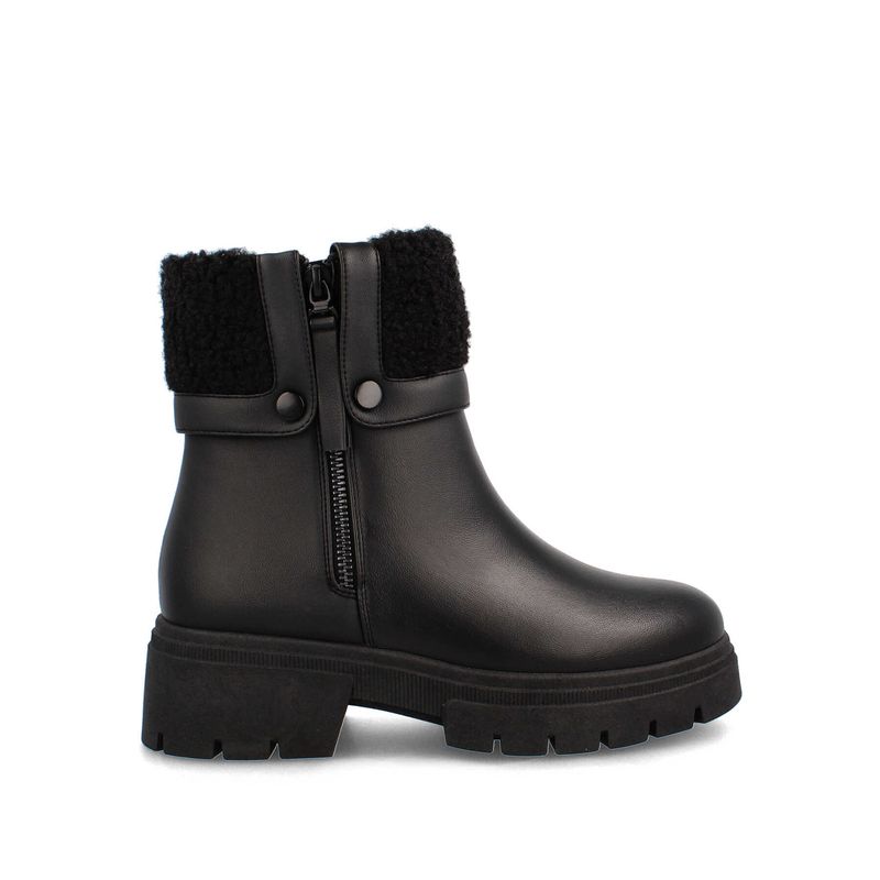 BATA - Botín Mujer Bata Piny-A Negro