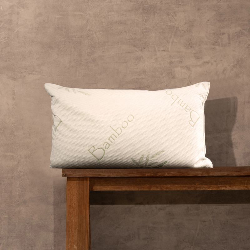 ROSEN - Pack 2 Almohadas Celta Bamboo Viscoelástica 60x40 Cm