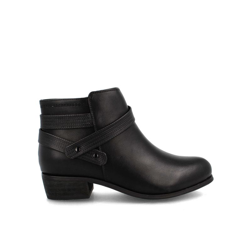 BATA - Botín Mujer Bata Canela Negro