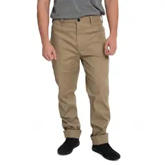 CAT - Pantalón Hombre Stretch Canvas Utility Café