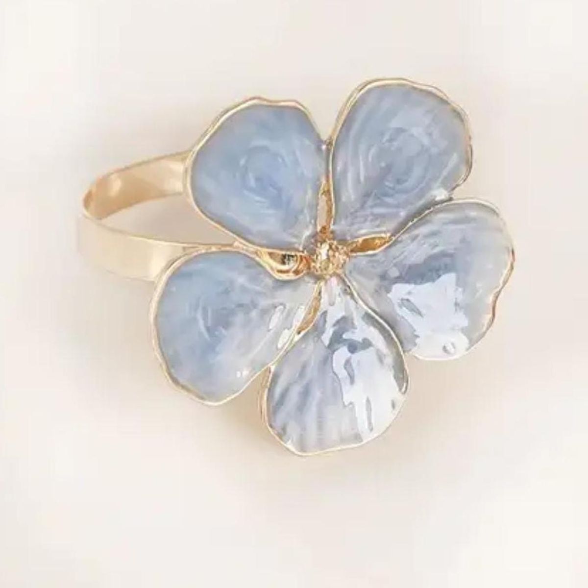 GENERICO - 6 Porta Servilleta Flor Tornasol