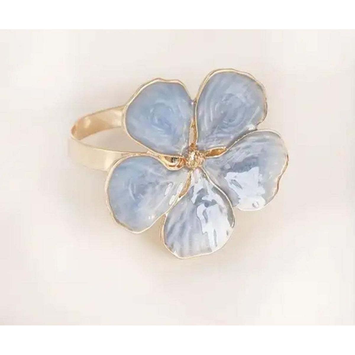 GENERICO - 6 Porta Servilleta Flor Tornasol