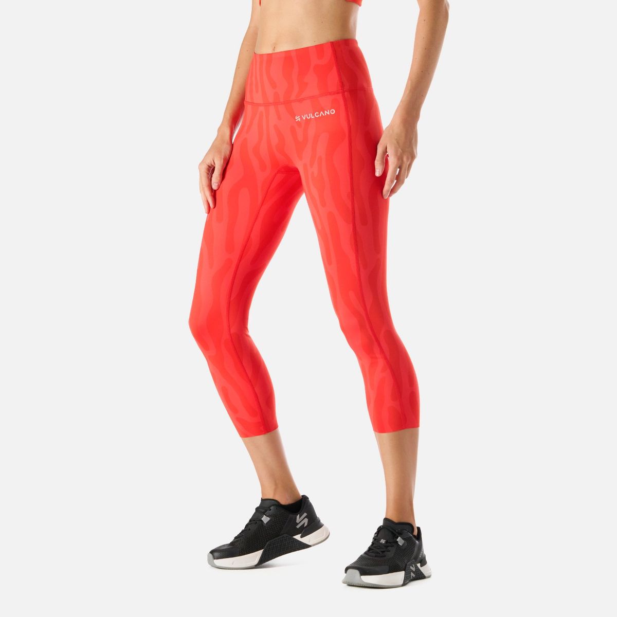 VULCANO - Calza Training tiro alto 3/4 mujer Built To Move