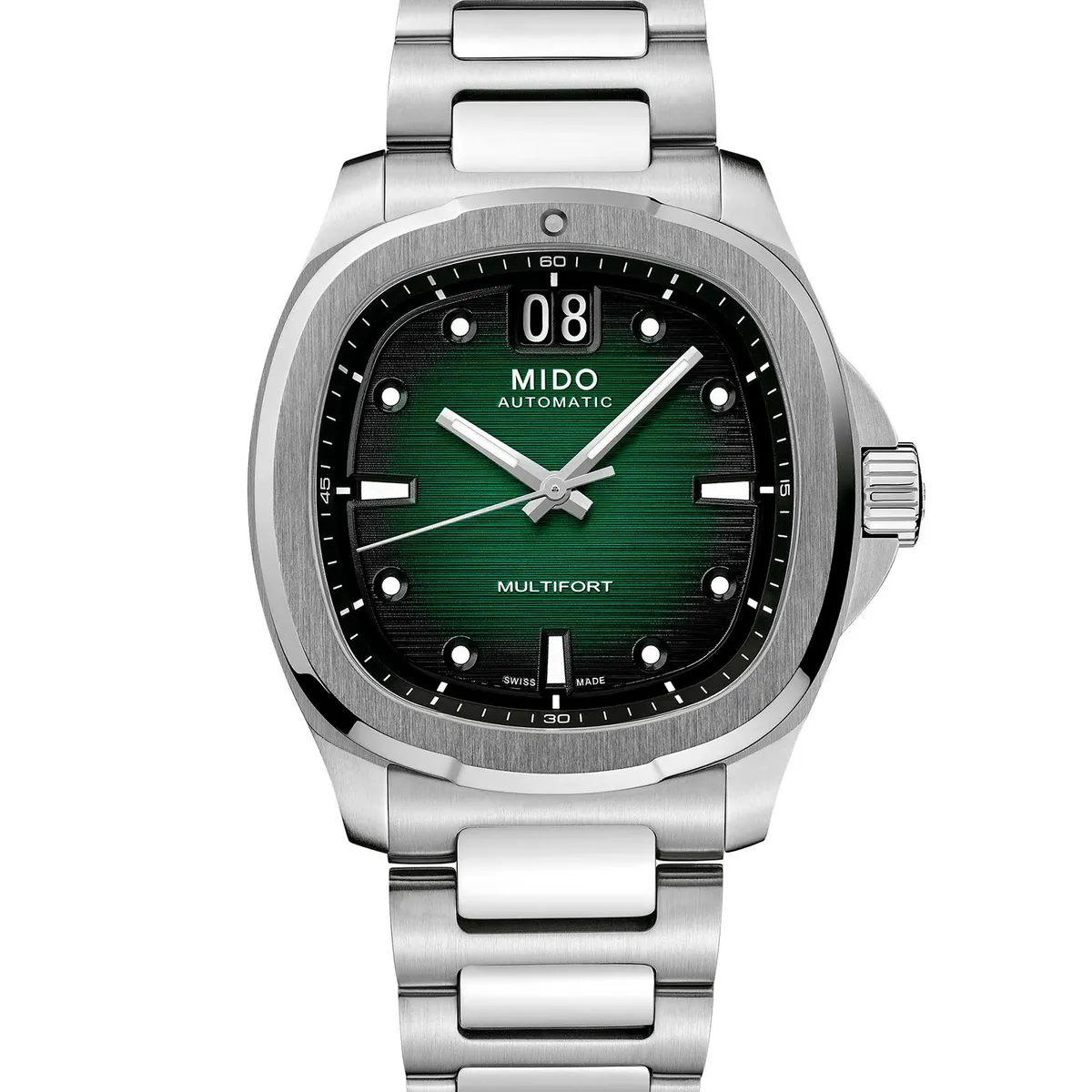 MIDO - Reloj Mido Multifort TV Big Date Acero Verde