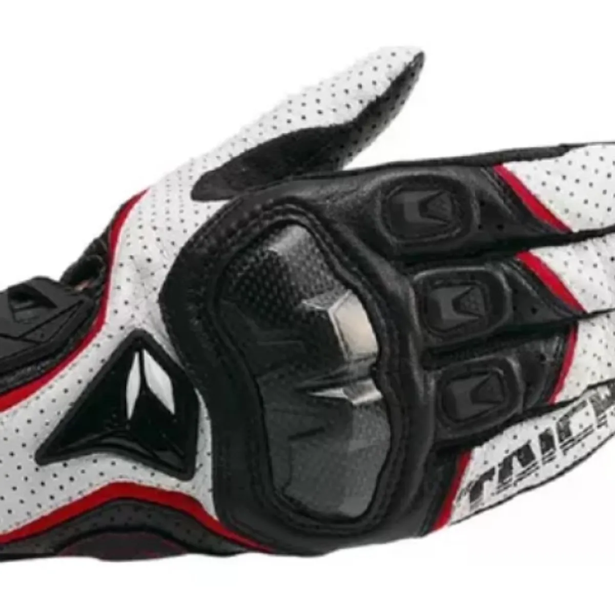 GENERICO - Gauntes Para Moto Cuero y Tela