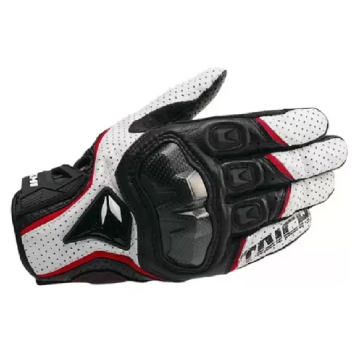 GENERICO - Gauntes Para Moto Cuero y Tela