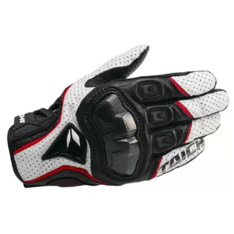 GENERICO - Gauntes Para Moto Cuero y Tela