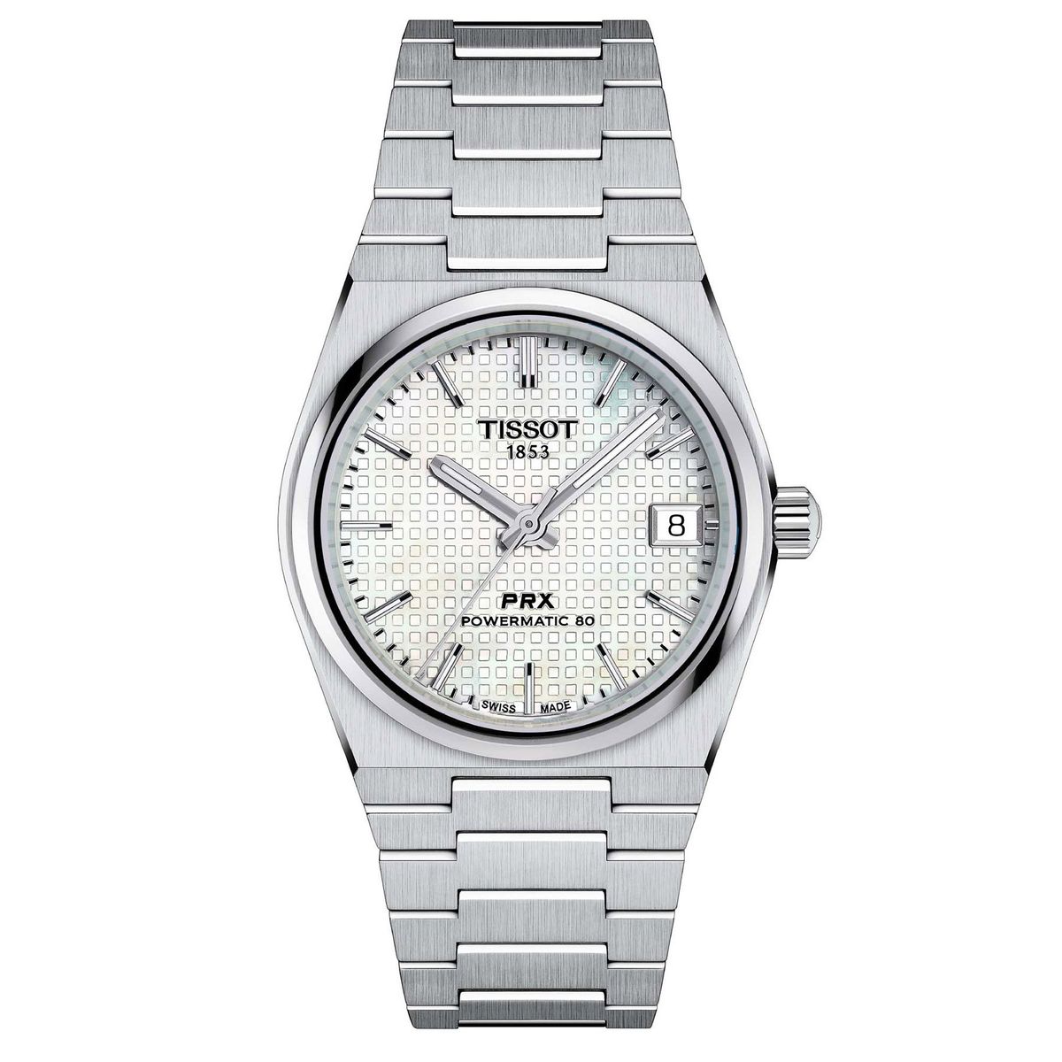 TISSOT - Reloj Tissot PRX Powermatic 35mm Blanco