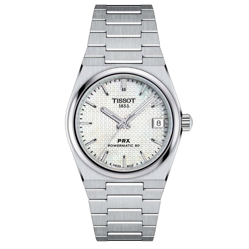 TISSOT - Reloj Tissot PRX Powermatic 35mm Blanco