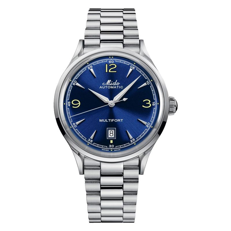 MIDO - Reloj Mido Multifort Powerwind Acero Azul