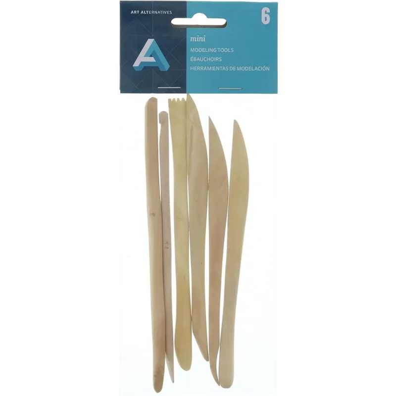 GENERICO - Herramientas de Madera para Modelar Art Alternatives Set 6
