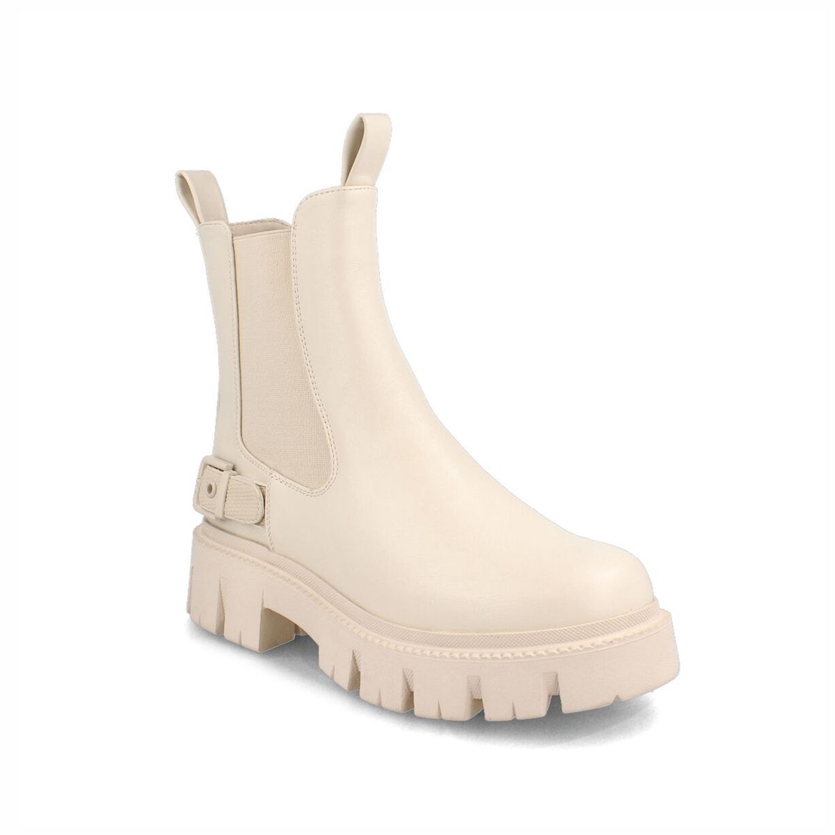 BATA - Botín Mujer Bata Bara Blanco