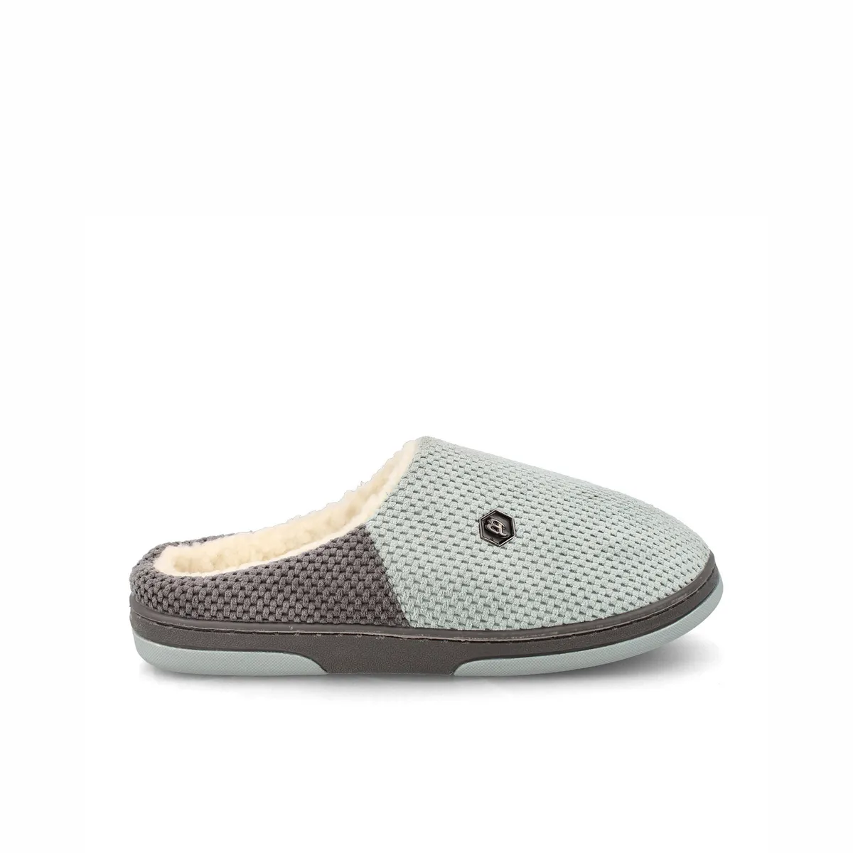 BATA - Pantufla Mujer Bata Lola Gris-Menta