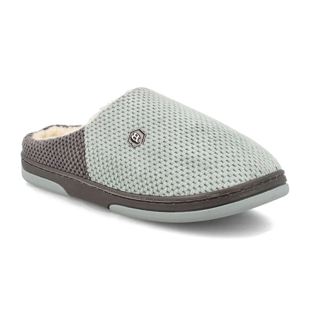 BATA - Pantufla Mujer Bata Lola Gris-Menta