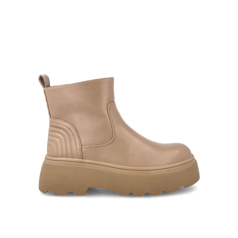 BATA - Botín Mujer Bata Ona Taupe.