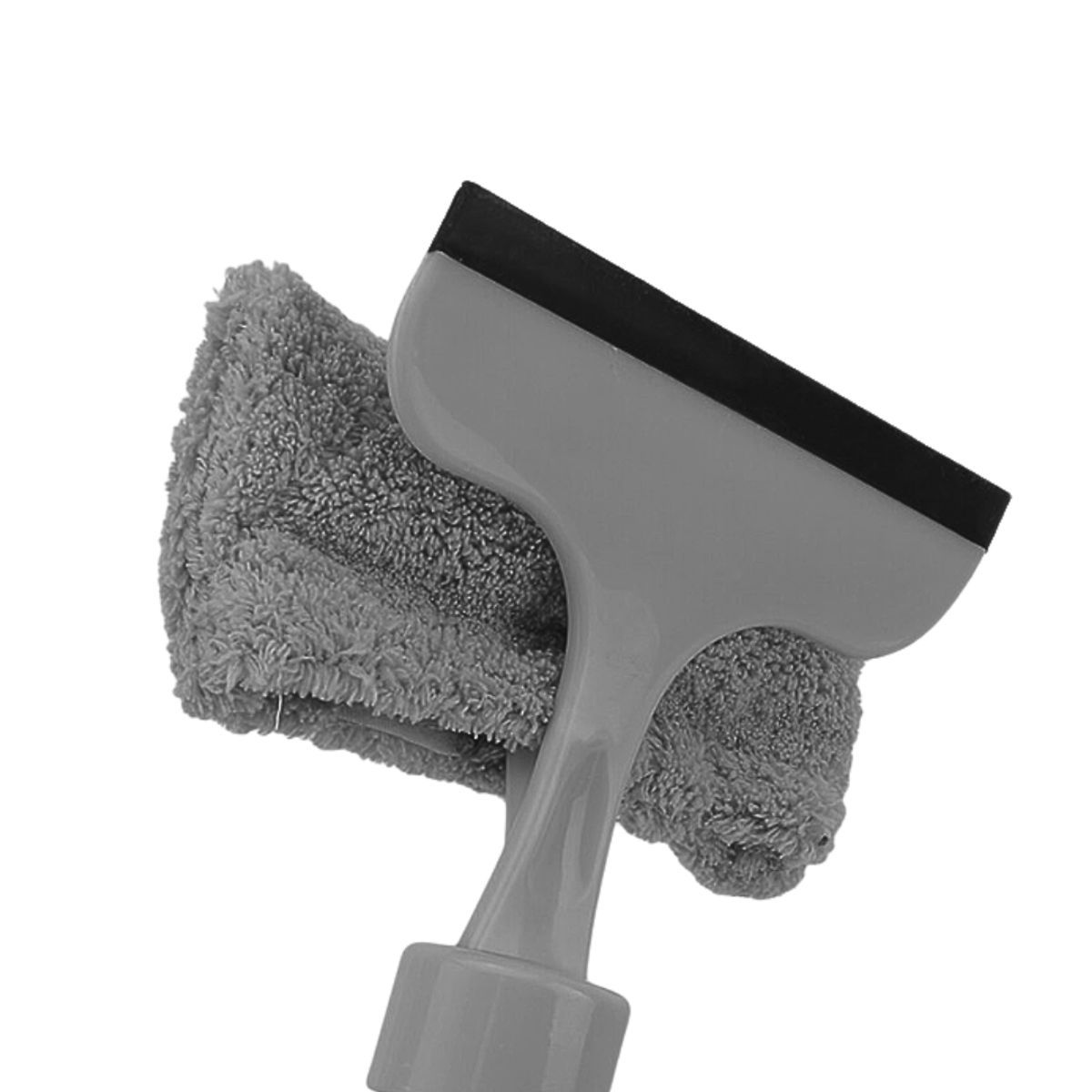 GENERICO - Mopa Limpiador De Vidrios Microfibra Con Dispensador Spray