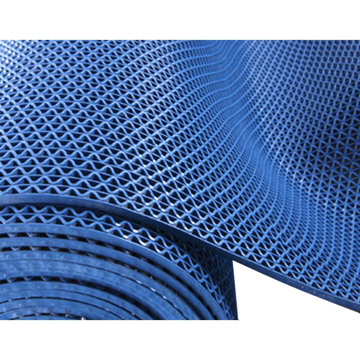 QRUBBER - Piso Rollo Wet Gran S 5mm 1.20 x 15mts Azul Qrubber