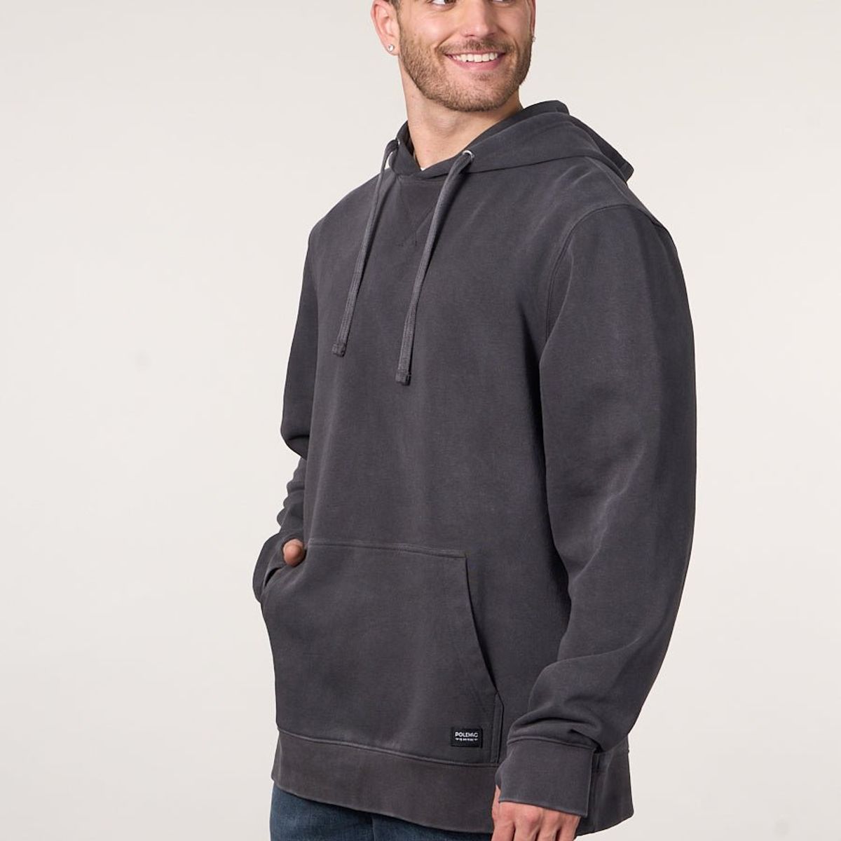 POLEMIC - Poleron Franela procesado canguro wi7701 Polemic