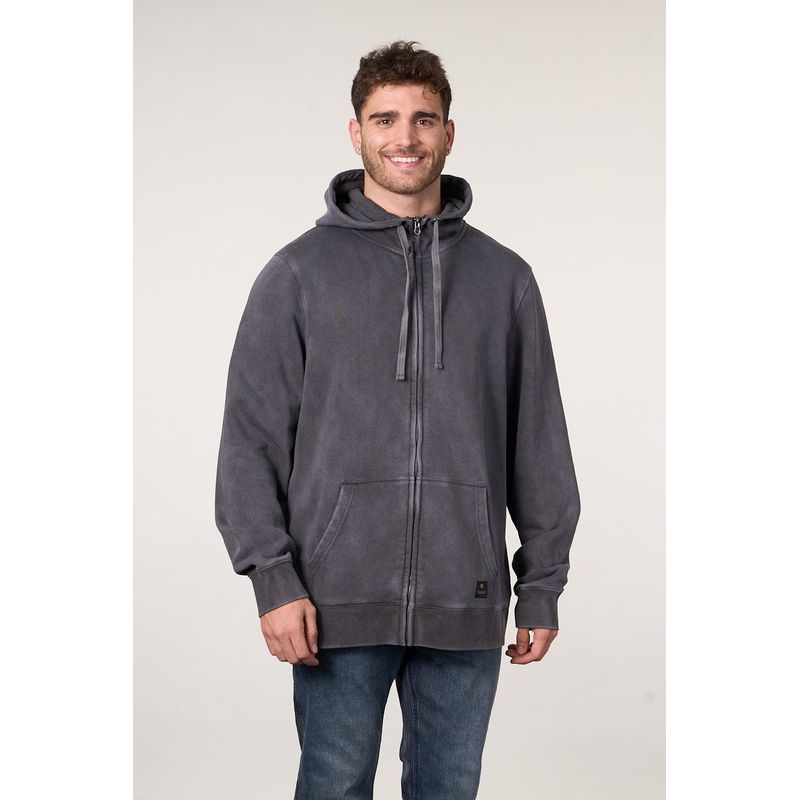 POLEMIC - Poleron Franela procesado Full Zipper wi7702 Polemic