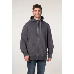 POLEMIC - Poleron Franela procesado Full Zipper wi7702