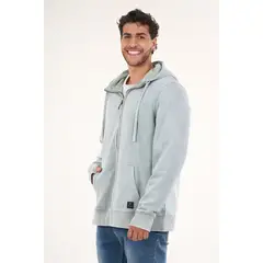 POLEMIC - Poleron Franela procesado Full Zipper wi7702