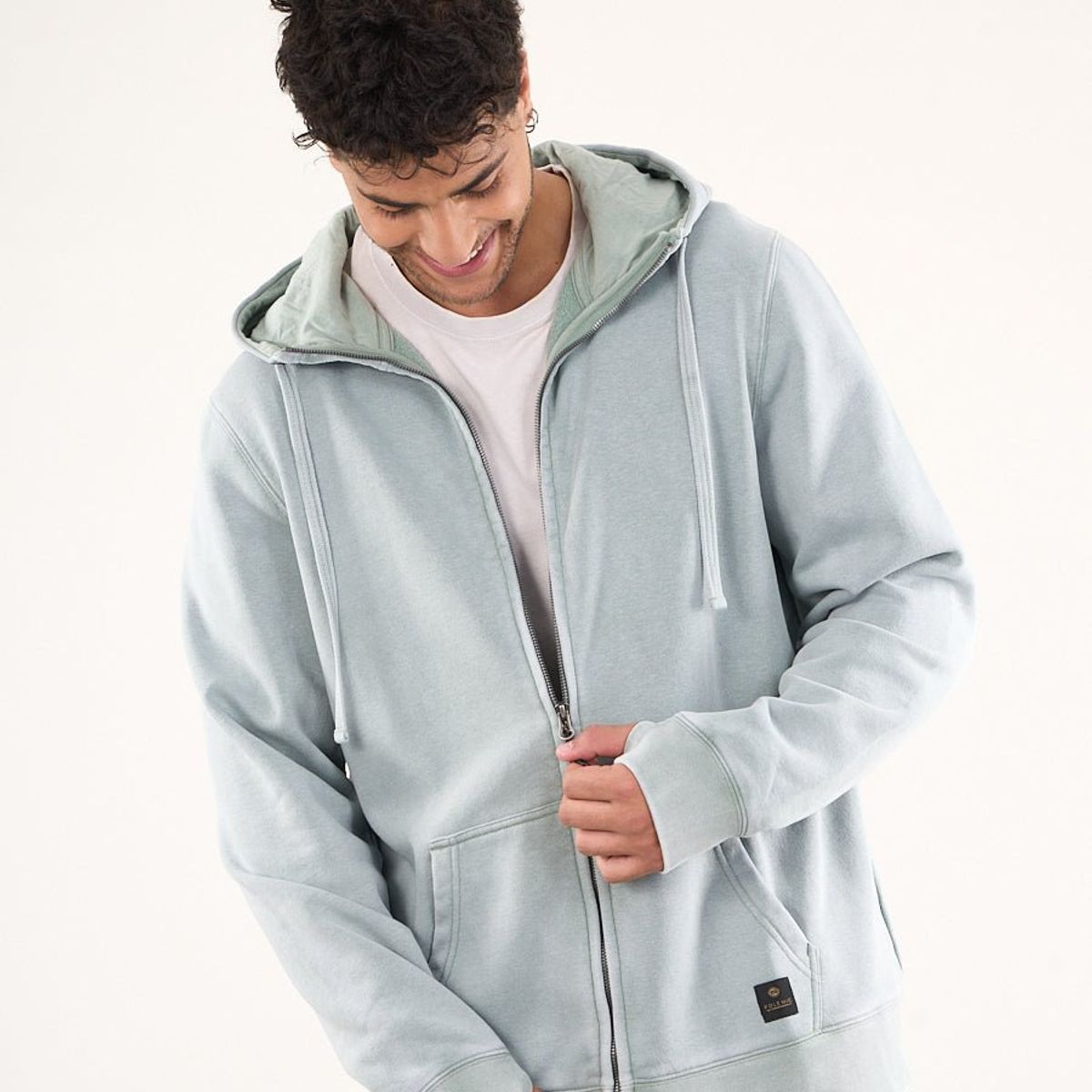 POLEMIC - Poleron Franela procesado Full Zipper wi7702 Polemic