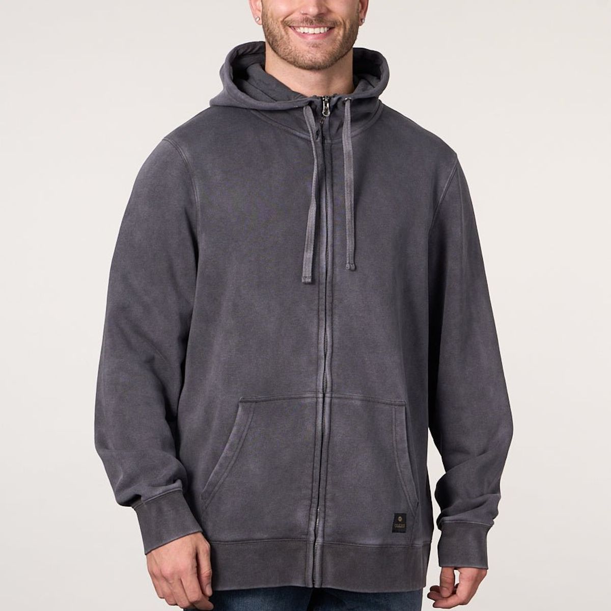 POLEMIC - Poleron Franela procesado Full Zipper wi7702 Polemic