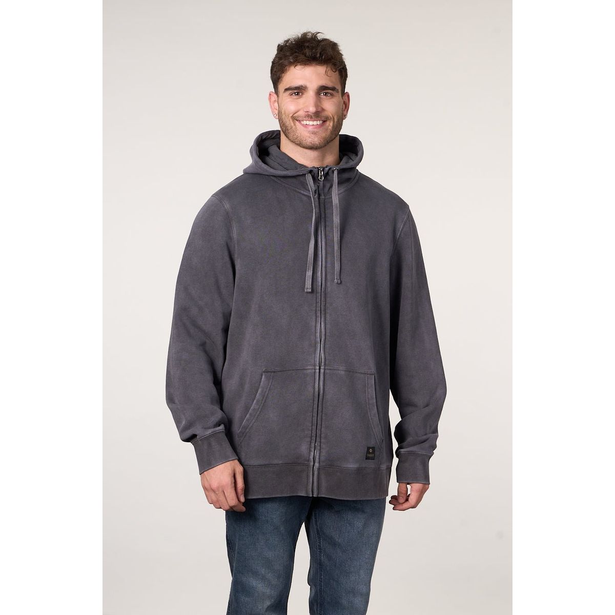 POLEMIC - Poleron Franela procesado Full Zipper wi7702 Polemic