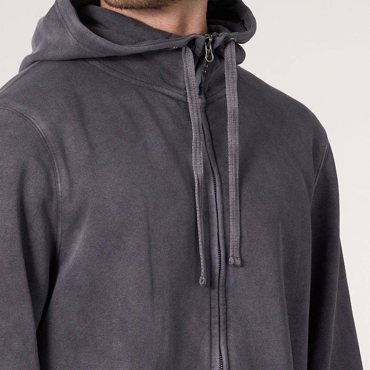 POLEMIC - Poleron Franela procesado Full Zipper wi7702 Polemic