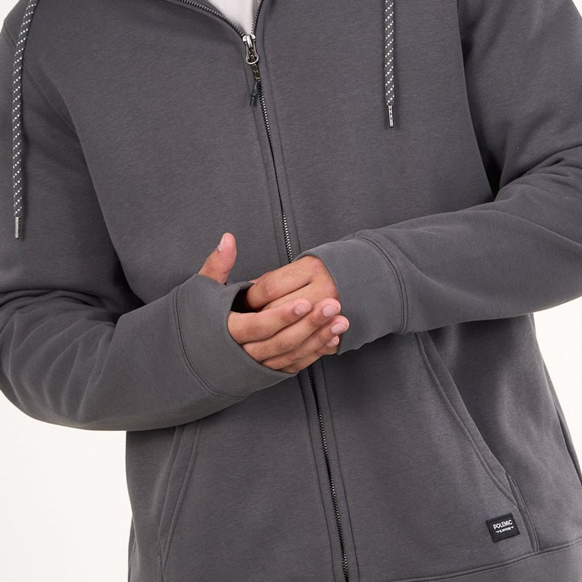 POLEMIC - Poleron Franela procesado Full Zipper wi7799 Polemic