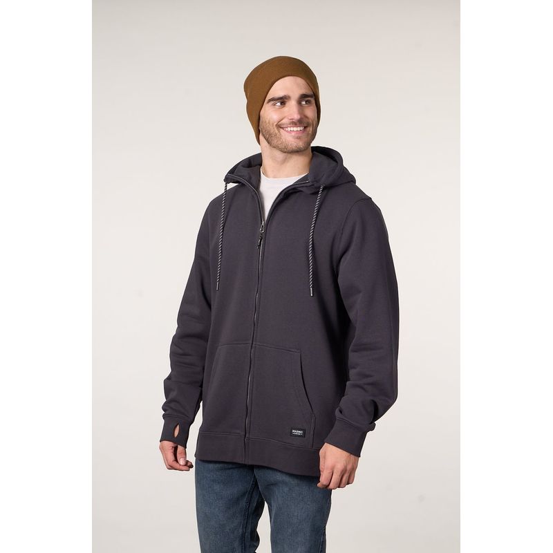POLEMIC - Poleron Franela procesado Full Zipper wi7799 Polemic