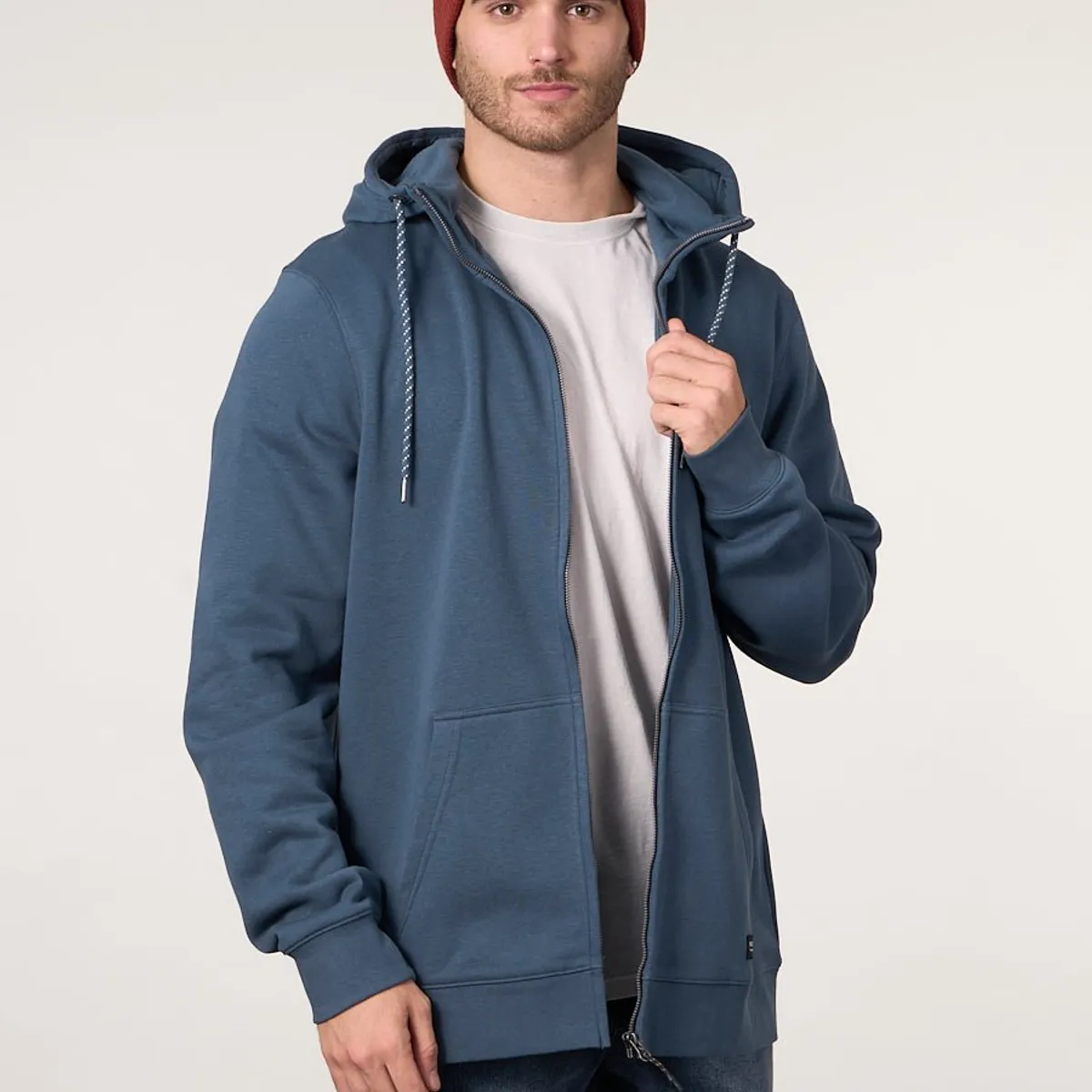 POLEMIC - Poleron Franela procesado Full Zipper wi7799 Polemic