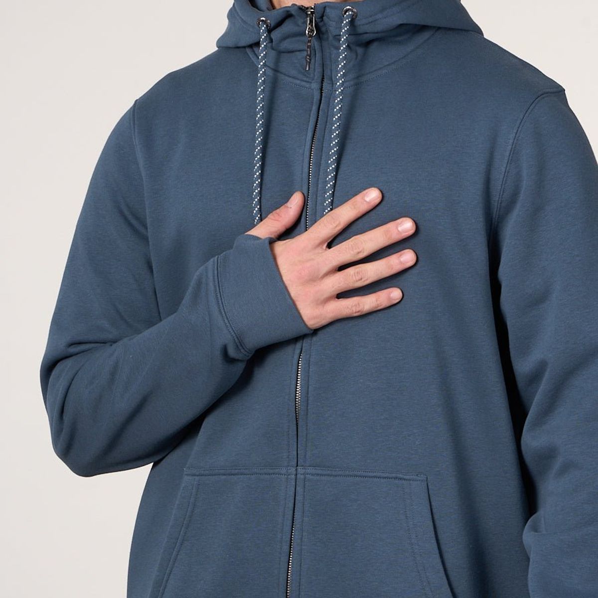 POLEMIC - Poleron Franela procesado Full Zipper wi7799 Polemic