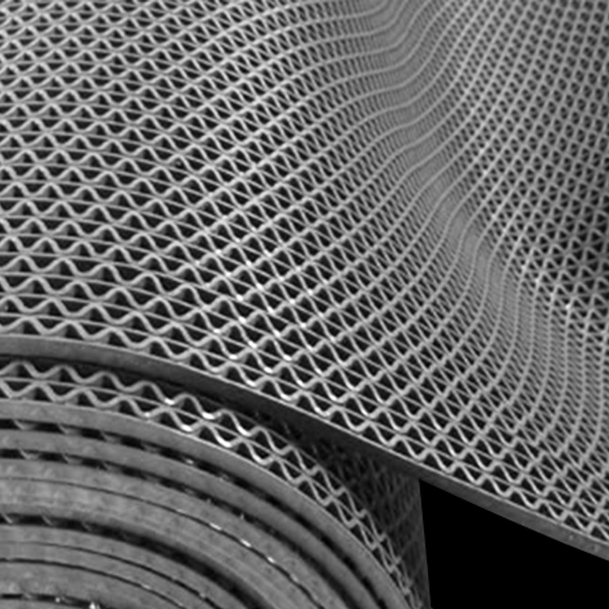 QRUBBER - Piso Rollo Wet Gran S 5mm 1.20 x 15mts Gris Qrubber