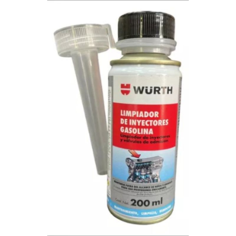 WURTH - LIMPIADOR DE INYECTORES DE GASOLINA 200ML WURTH