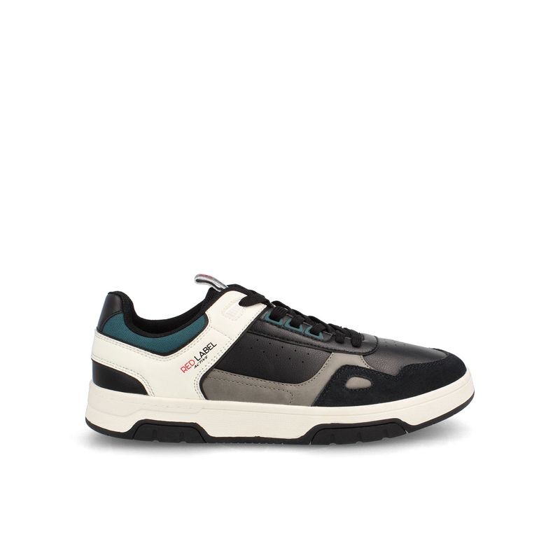 BATA - Zapatilla Hombre Bata Red Label Martin Negro - Blanco
