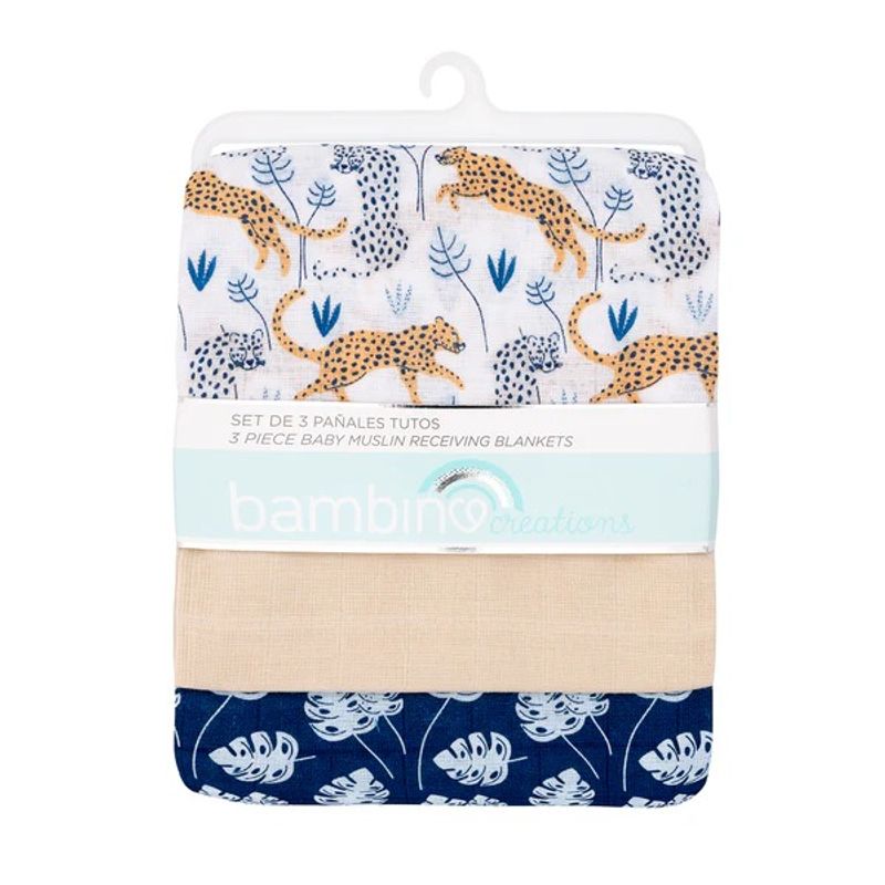 BAMBINO - Set 3 Pañales Tuto Beige Chita