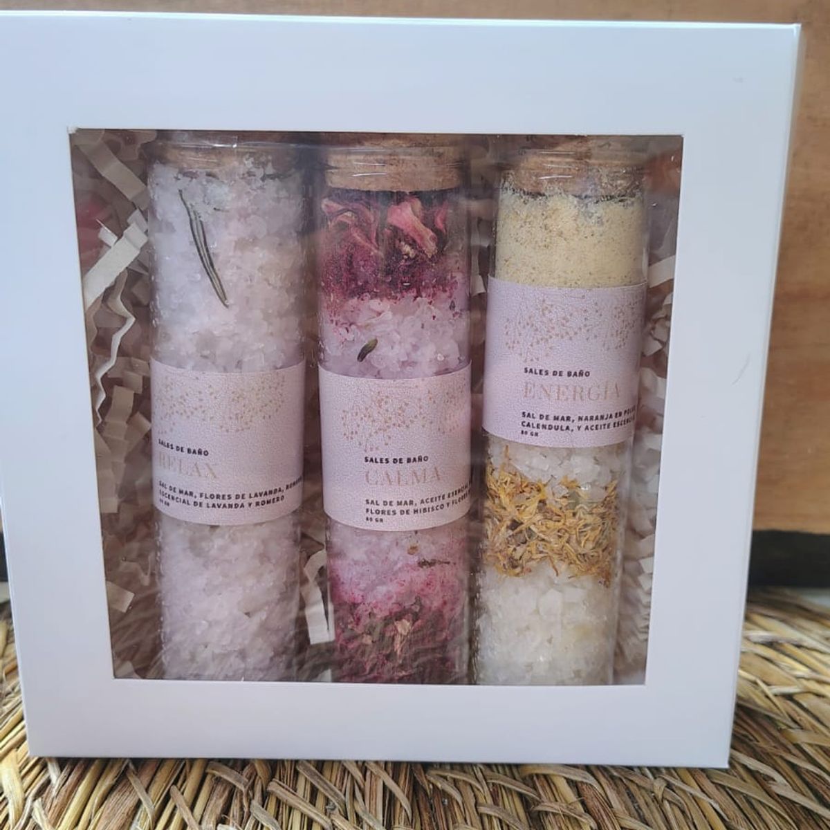 GENERICO - Sales de baño pack 3 unidades