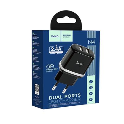 Imagen 2 del producto Cargador De Pared 2 Puertos Usb Carga Rapida 2.4a Smart