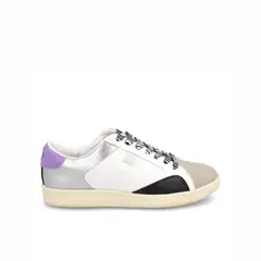 BATA - Zapatilla Mujer Red Label Cleo Co Blanco - Plateado