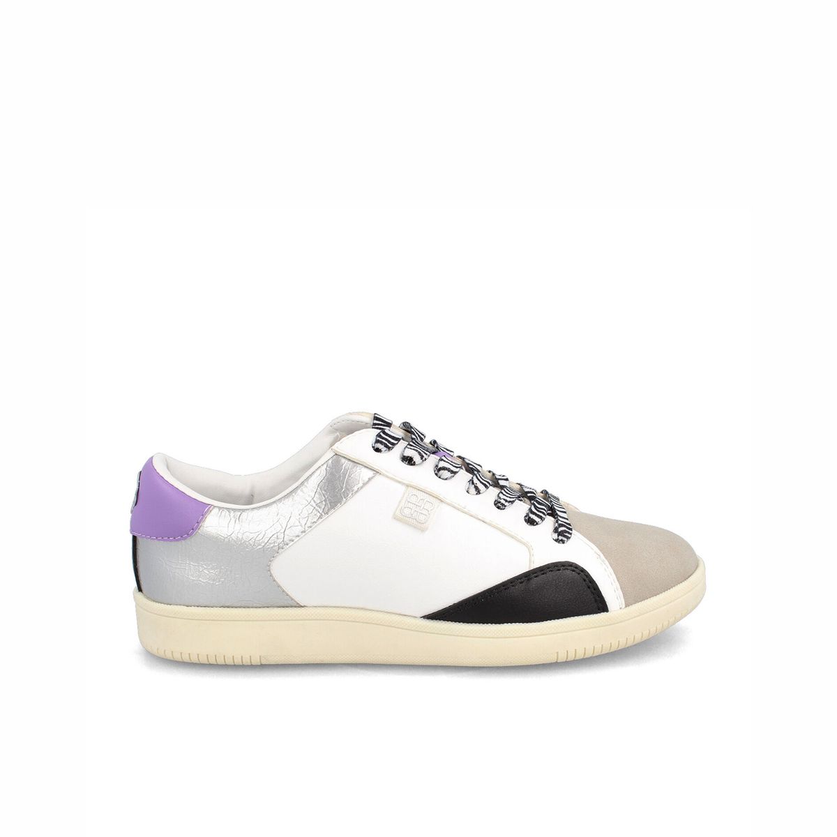 BATA - Zapatilla Mujer Bata Red Label Cleo Co Blanco - Plateado